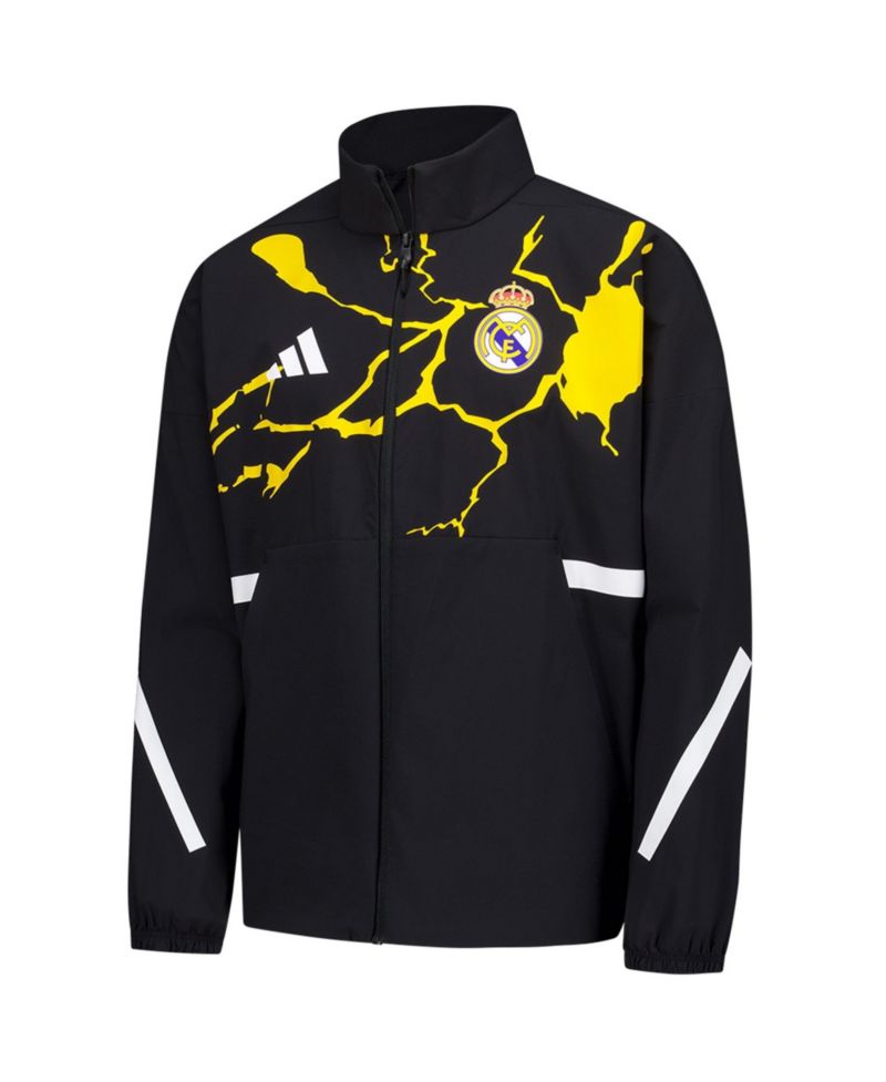 Boys' and Girls' Avengers Z.N.E. Real Madrid Full-Zip Hooded Mock Neck Jacket