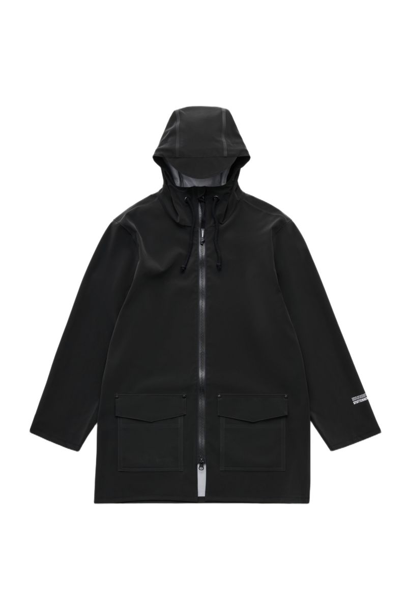 Men's Stockholm Patch Matte Raincoat