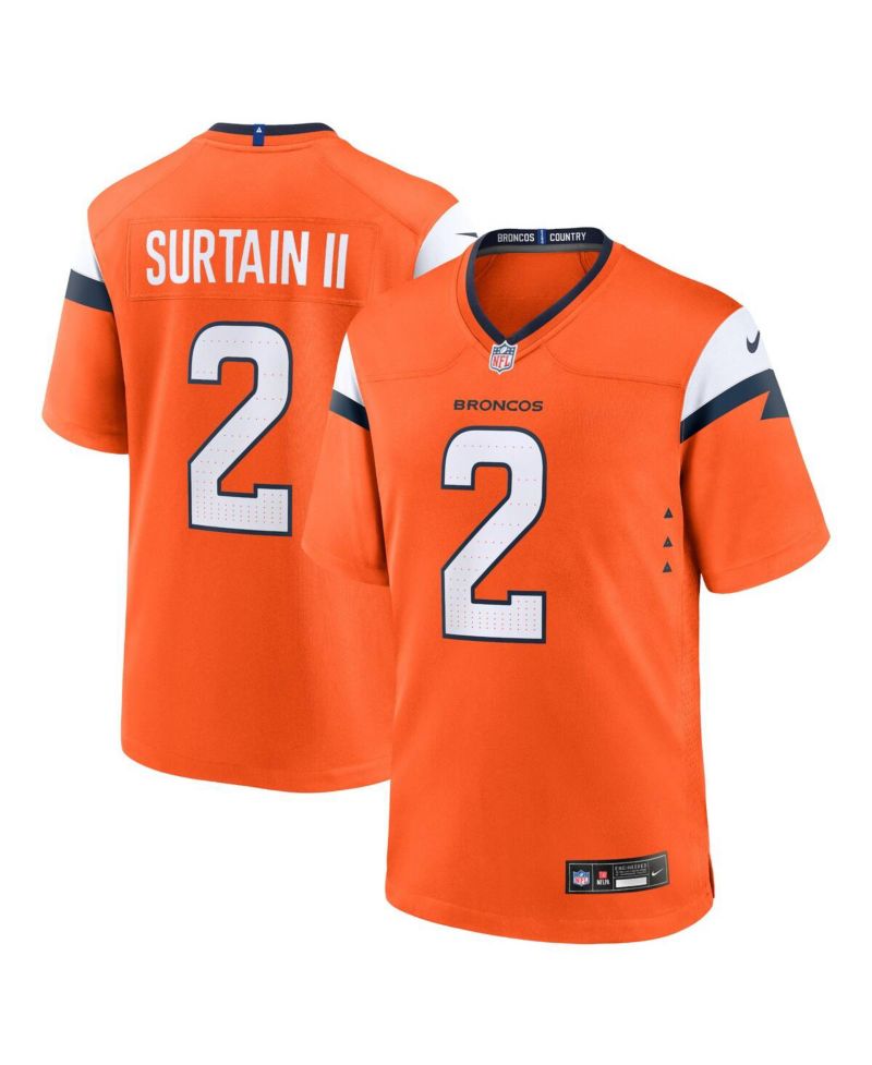 Men's Patrick Surtain II Denver Broncos Game Jersey