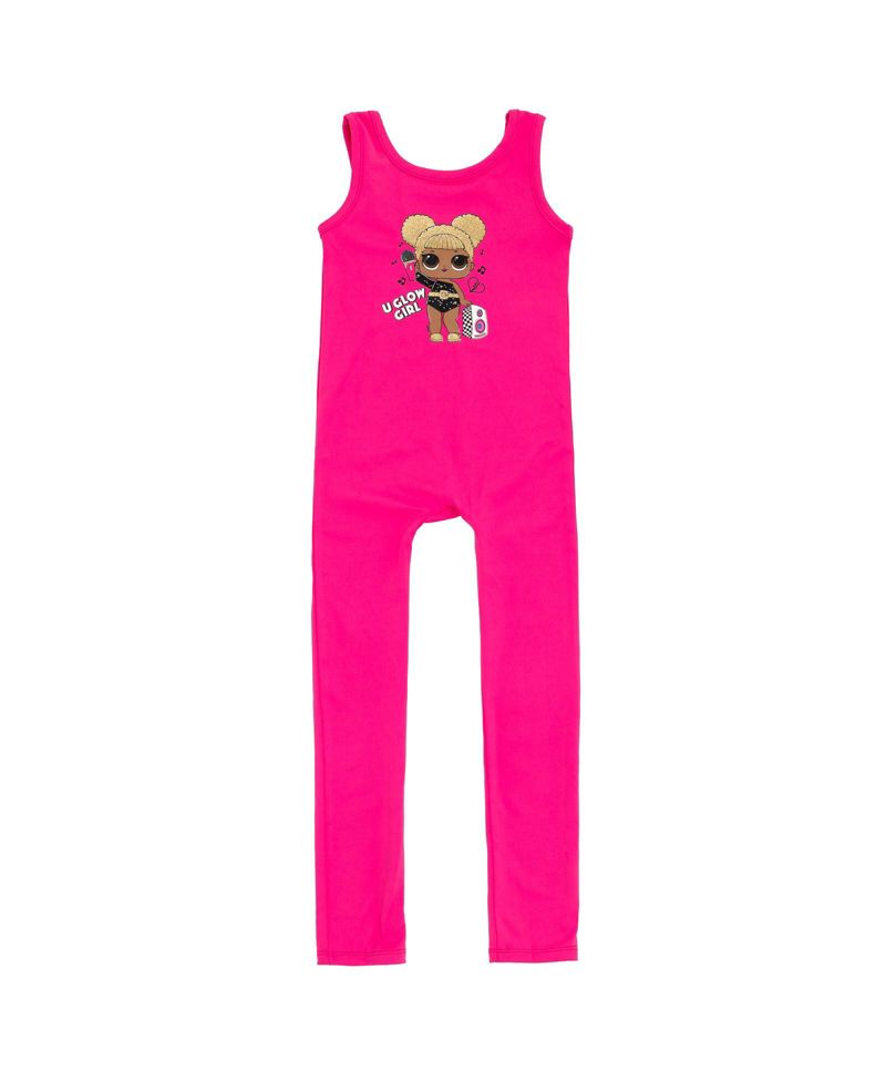 Little Girls Queen Bee Jumpsuit and Fleece Shrug Outfit Set