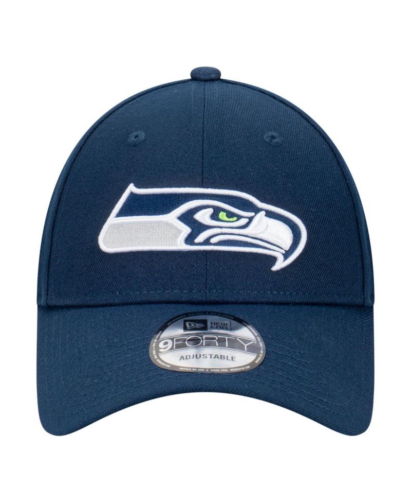 Men's College Navy Seattle Seahawks Core Team 9FORTY Adjustable Hat