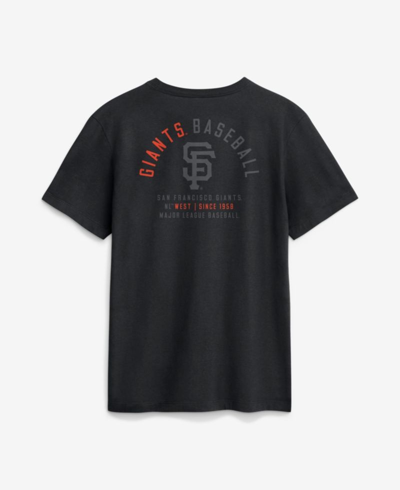 Men's Black San Francisco Giants Split Logo T-Shirt
