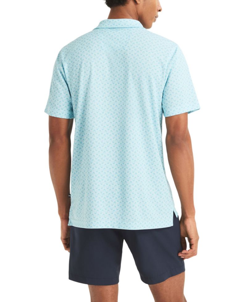 Men's Drink Print Golf Polo Shirt