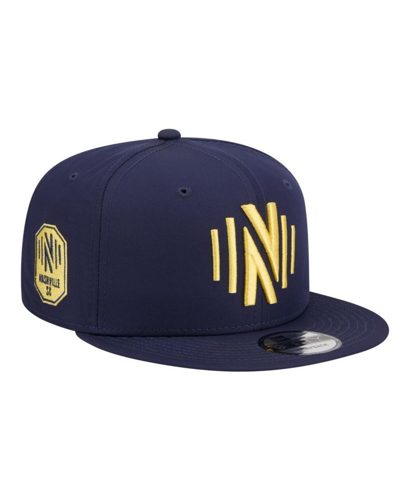 Men's Navy Nashville SC 2026 Jersey Hook 9FIFTY Snapback Hat