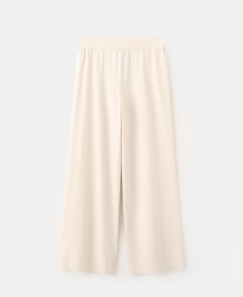 Women's Elastic Waist Straight-Fit Pants