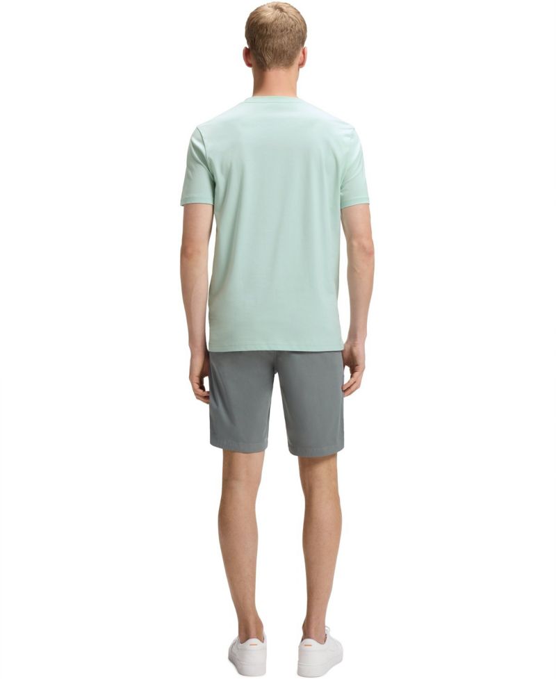 Men's Cotton-Jersey Large Logo Print T-Shirt