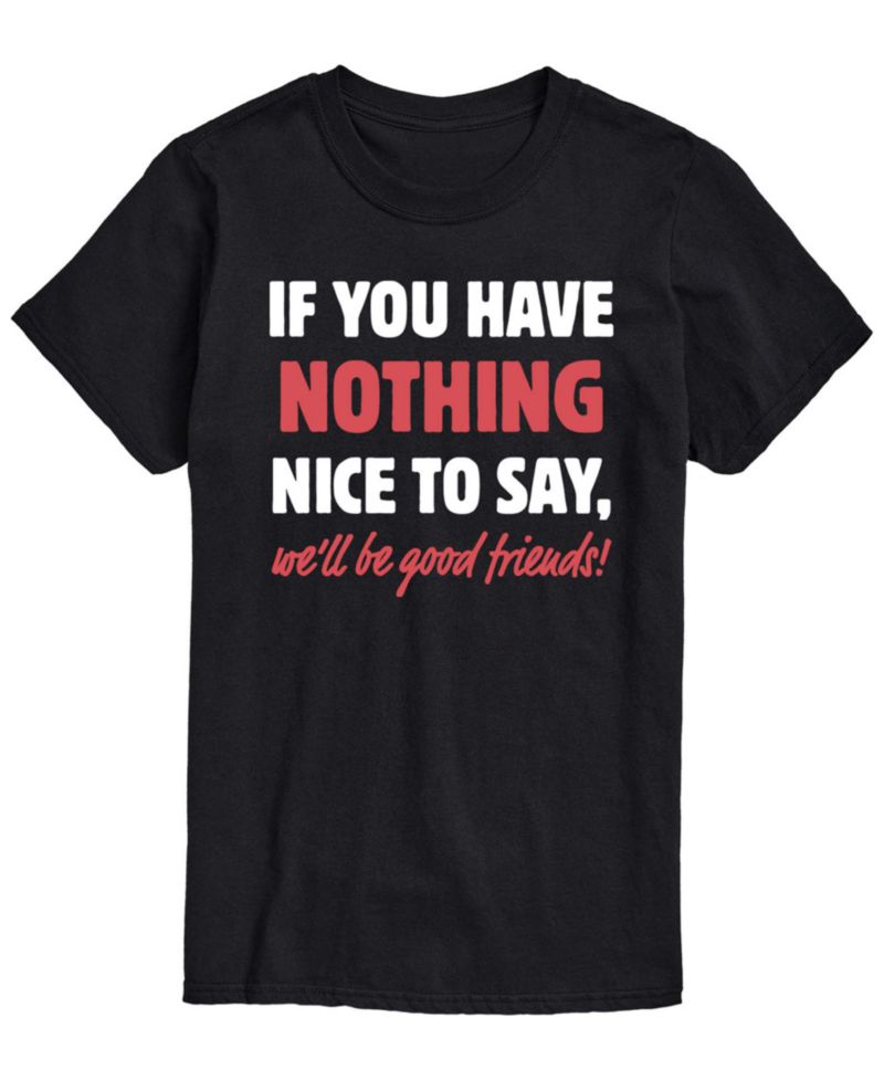 Men's Nothing Nice To Say Short-Sleeve Graphic T-Shirt
