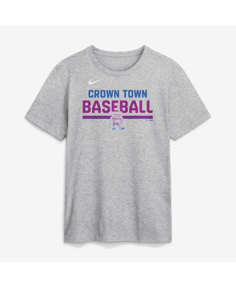 Men's Heather Gray Kansas City Royals 2026 City Connect Stacked Team Phrase T-Shirt