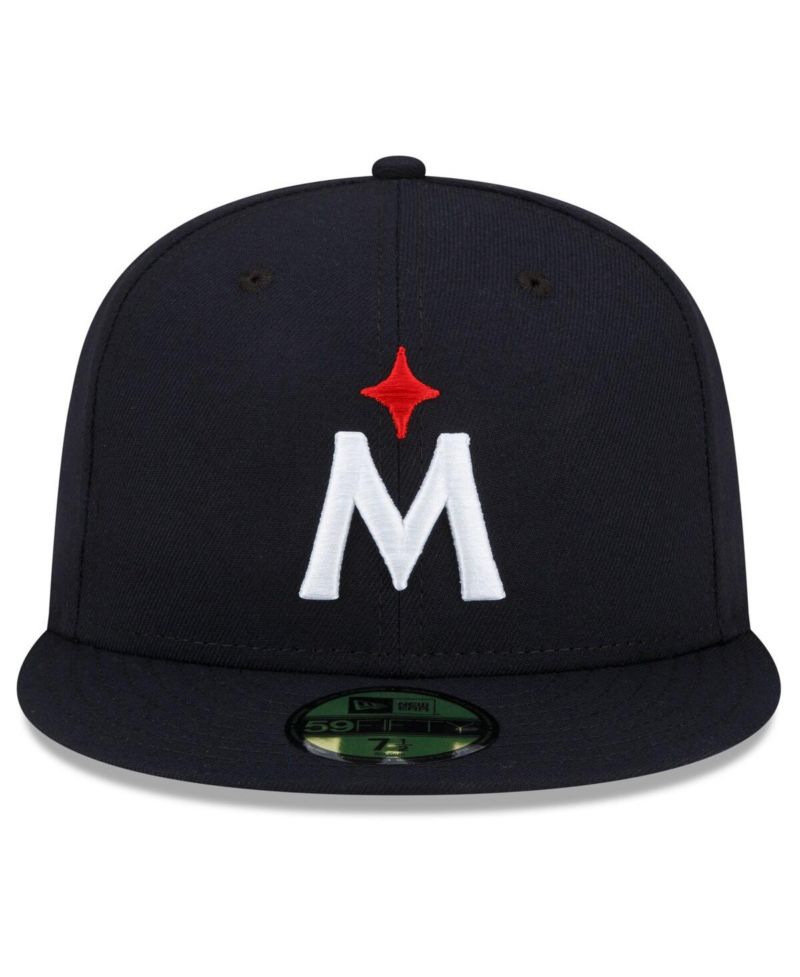 Men's Navy Minnesota Twins 2023 Authentic Collection Road 59FIFTY Fitted Hat