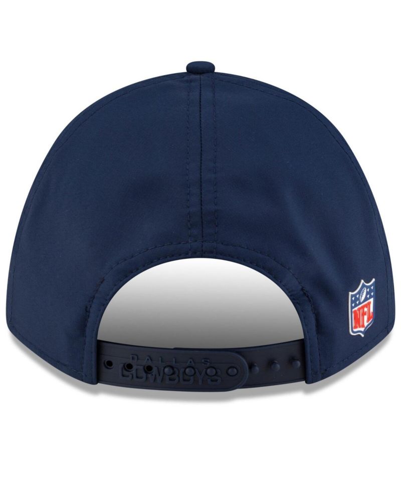 Men's Navy Dallas Cowboys 2025 Sideline Throwback M-Crown 9FORTY Adjustable Hat