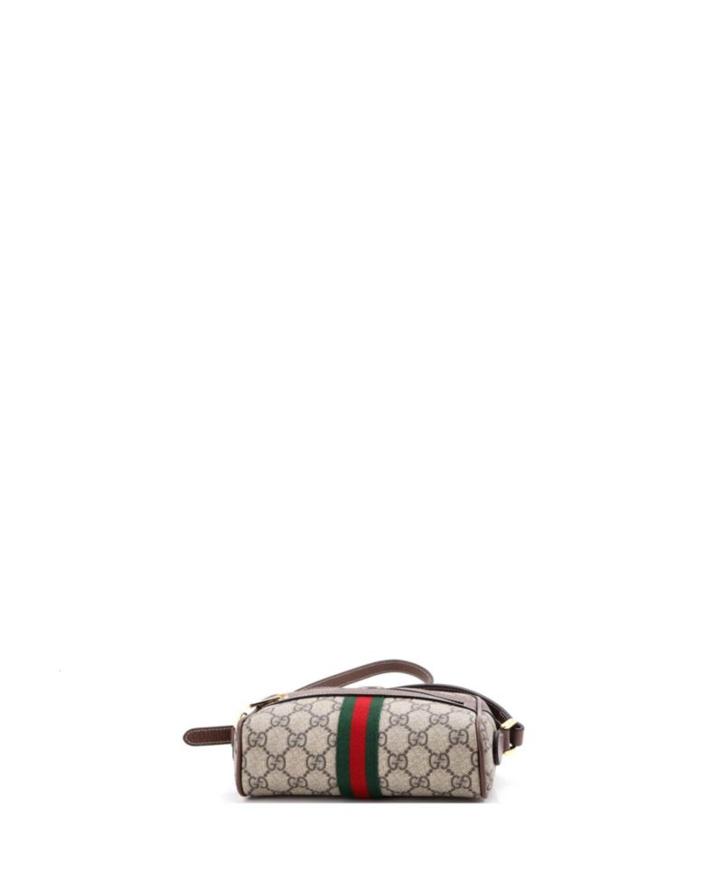 Mini Ophidia Shoulder Bag GG Coated Canvas