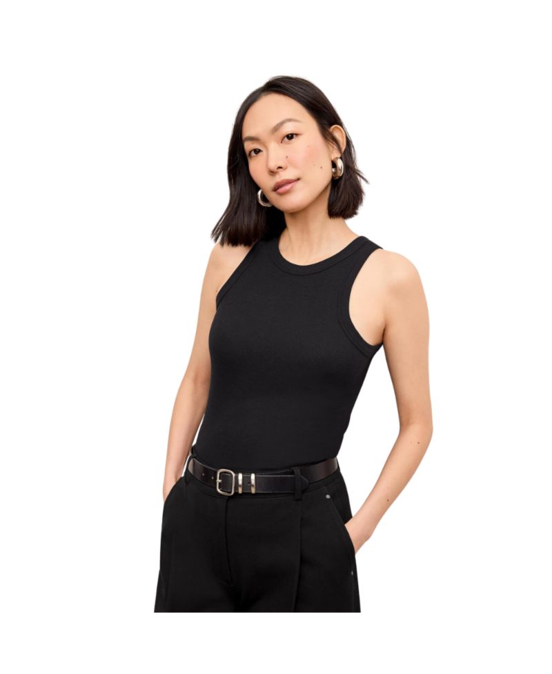 Women's Aubry Layering Tank - Organic Ribbed Pima Cotton