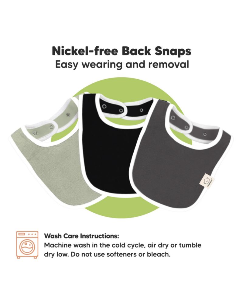 8pk Baby Bibs for Boy, Baby Drool Bib for Baby Boys and Girls, Infant Teething Bibs