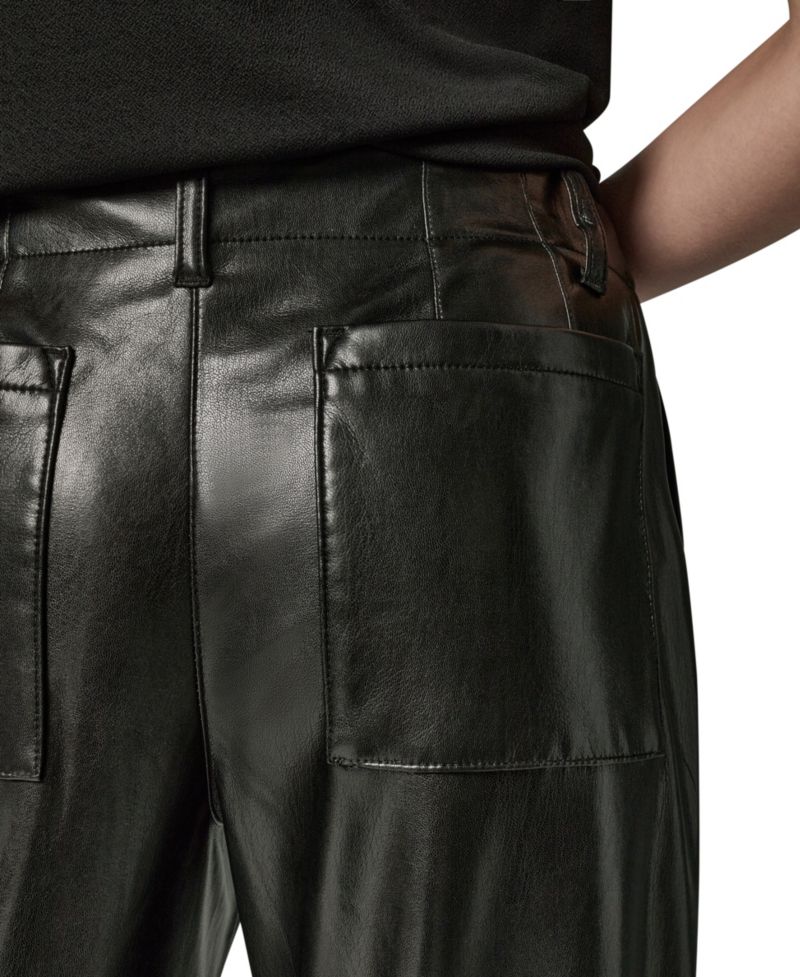 Petite Patch Pockets Ankle Pants