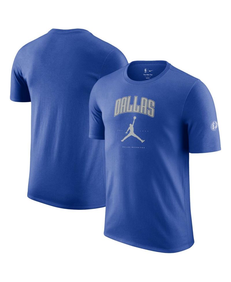 Men's and Women's Blue Dallas Mavericks Essential Cities T-Shirt