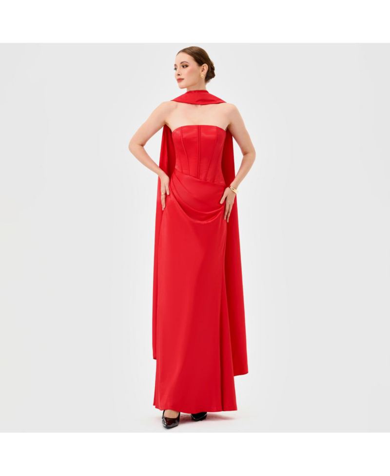 Women's Iyla Strapless Corset Gown