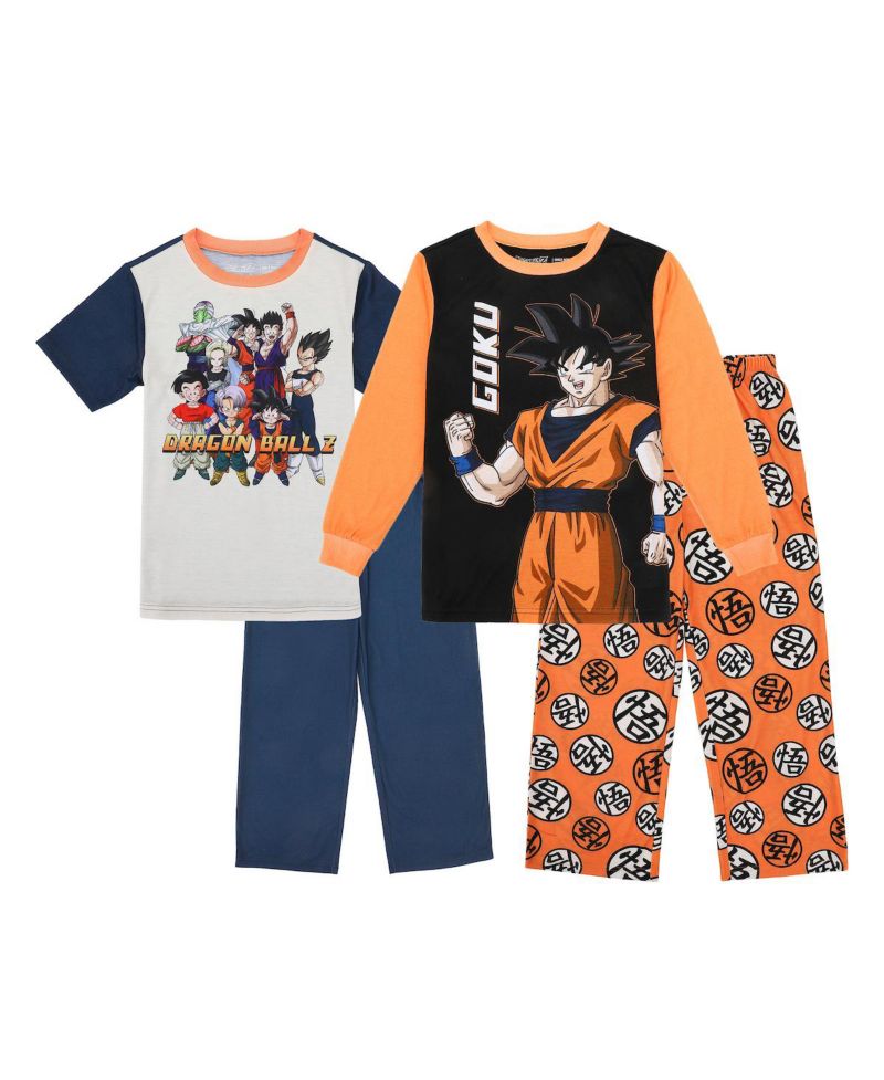 Big Boys Group Shot 4-Pack Pajama Set -14
