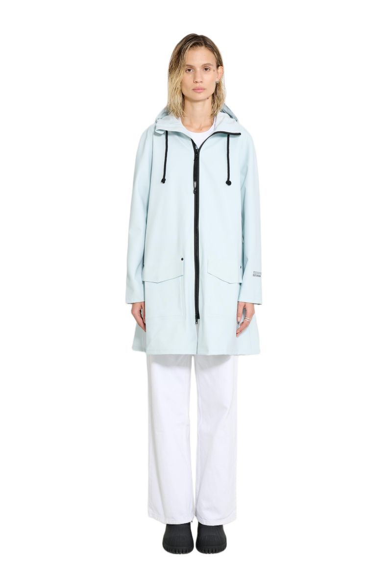 Women's Mosebacke Patch Matte Raincoat