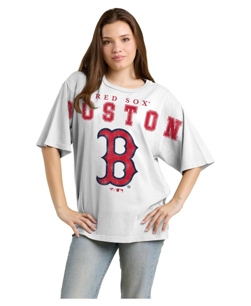 Women's Boston Red Sox Relaxed Big Text Graphic T-Shirt