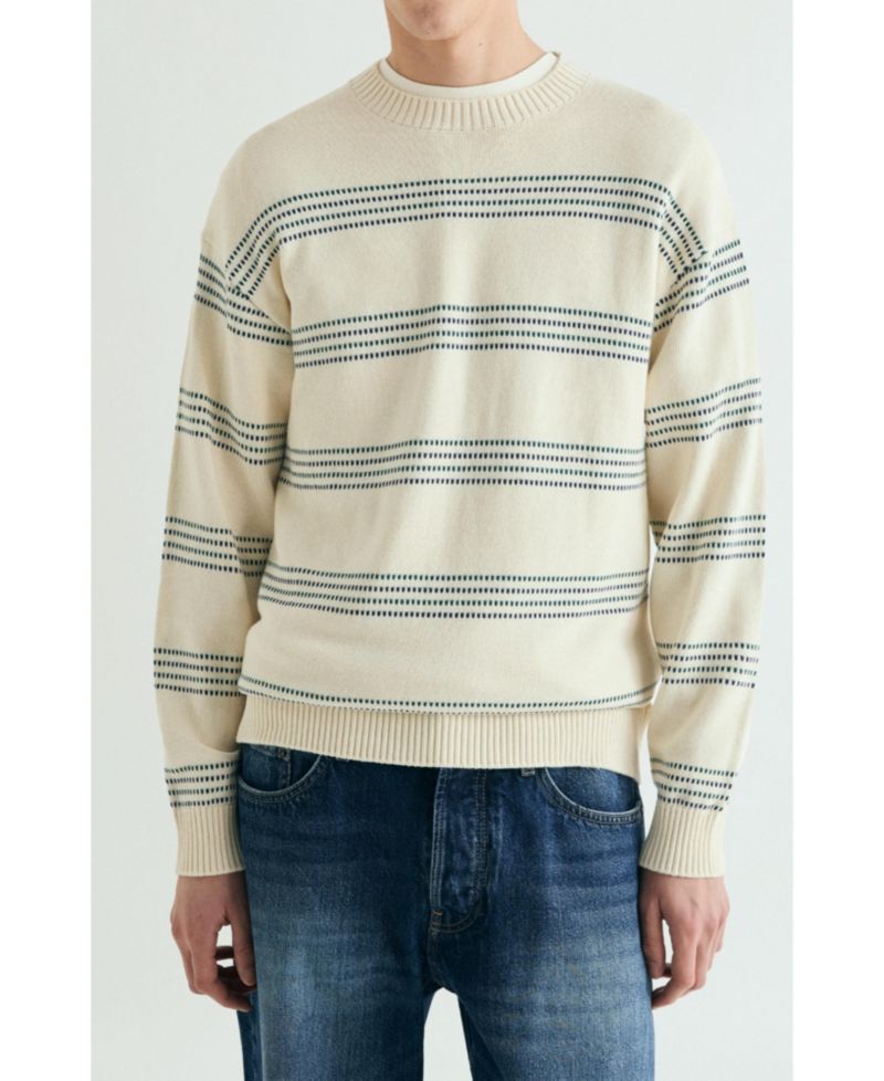 Women's Retro Striped Sweater