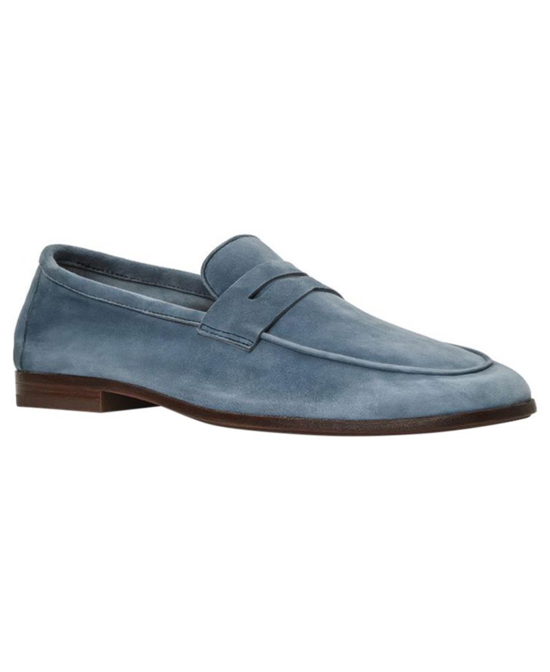 Men's Slip-On Round-Toe Loafers
