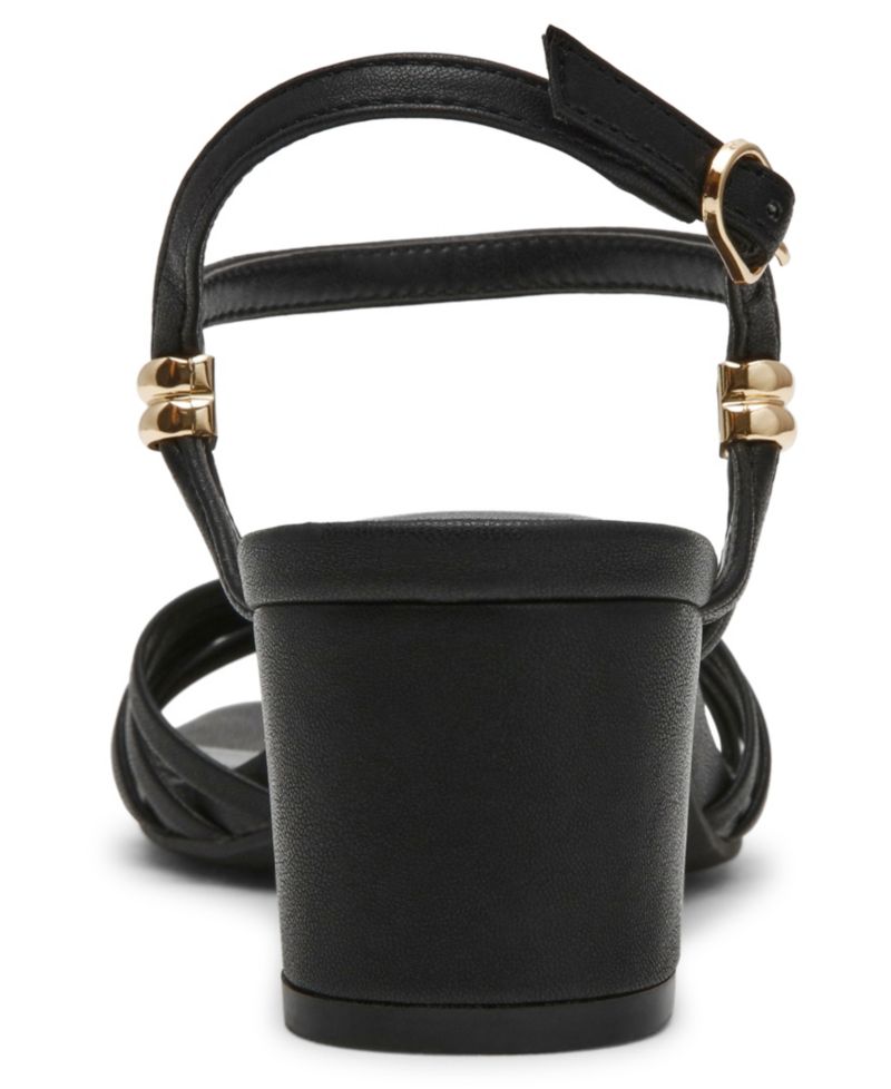 Women's Mikayla Block Heel Strappy Dress Sandals