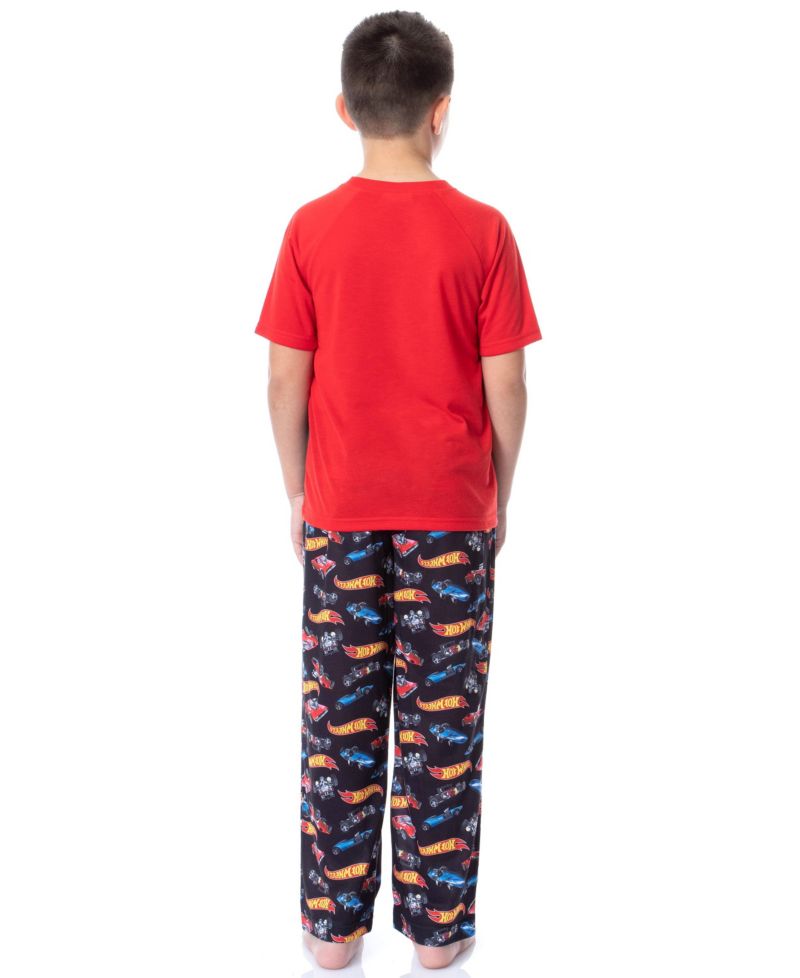 Cars Boys' Challenge Accepted Raglan Kids Sleep Pajama Set