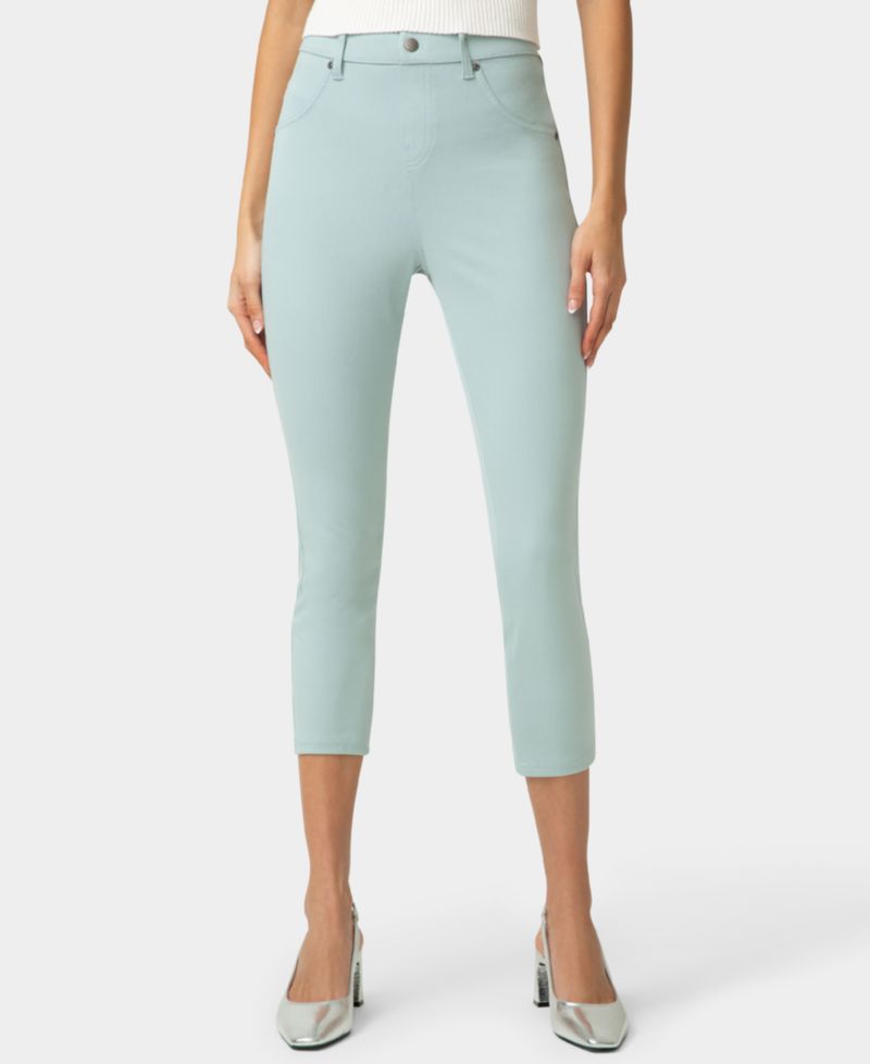 Women's High-Rise Ultra-Soft Denim Capri Leggings