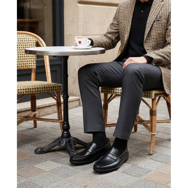 Мужские лоферы John Street без застежки Technology Penny Loafers