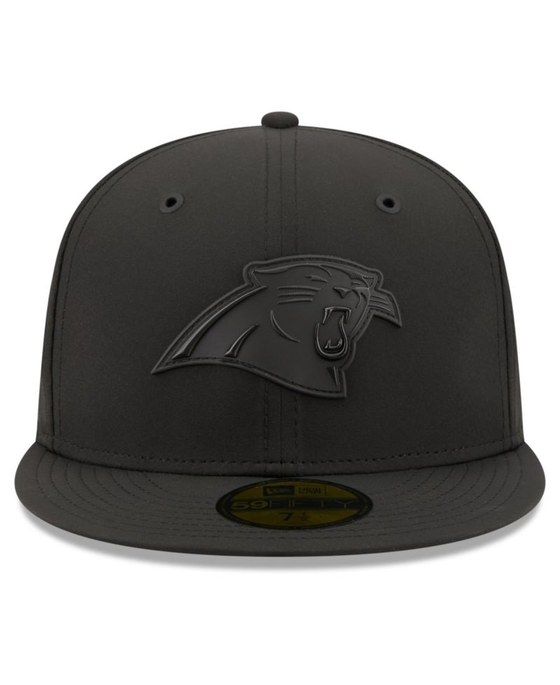 Men's Black Carolina Panthers 2026 Sideline 59FIFTY Fitted Hat