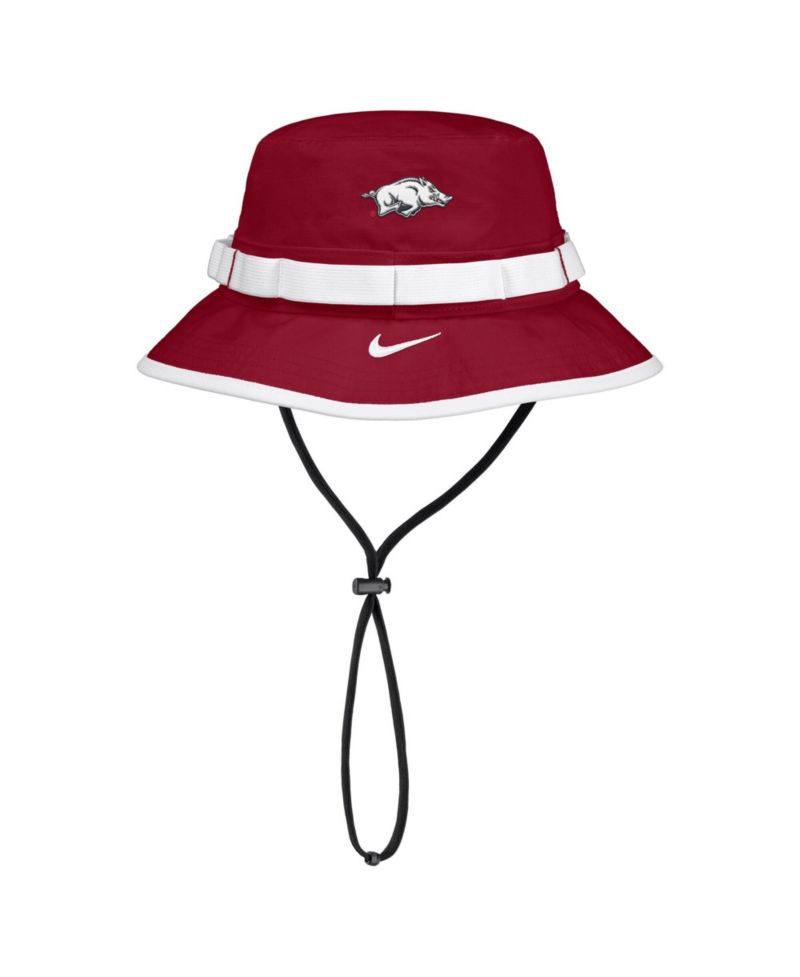Men's Cardinal Arkansas Razorbacks 2026 On-Field Apex Boonie Bucket Hat
