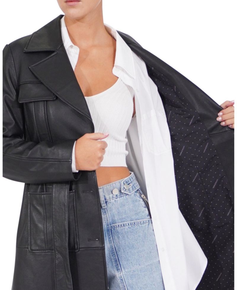 Women's Unstoppable Leather Trench