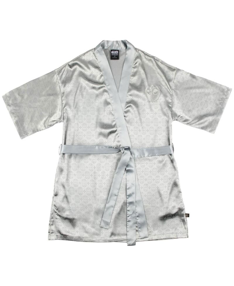 Women's Silver Star Wars Rebel Robe Shorts Pajama Set