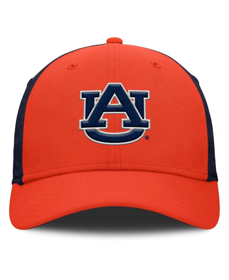 Men's Orange/Navy Auburn Tigers 2025 Sideline Rise Local Dri-FIT Flex Hat