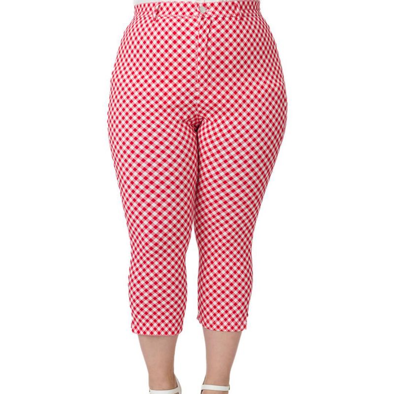 Plus Size Rachelle Capri Pants