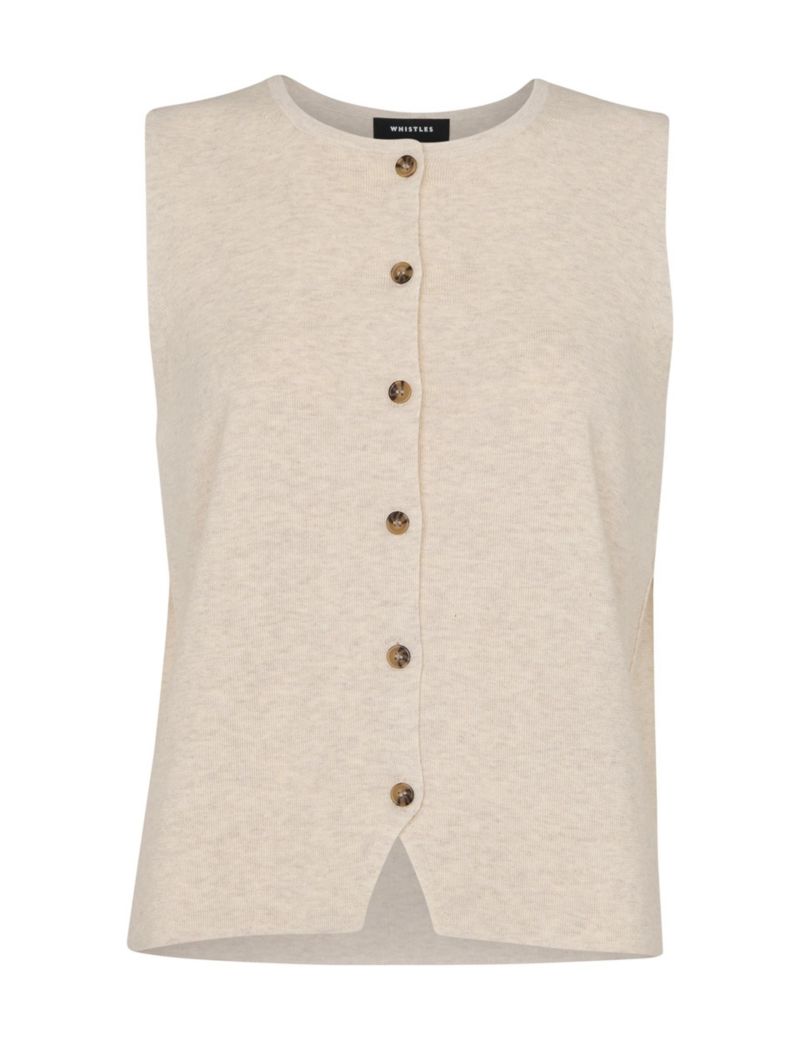 Women's Lucy Button Front Knit Tank