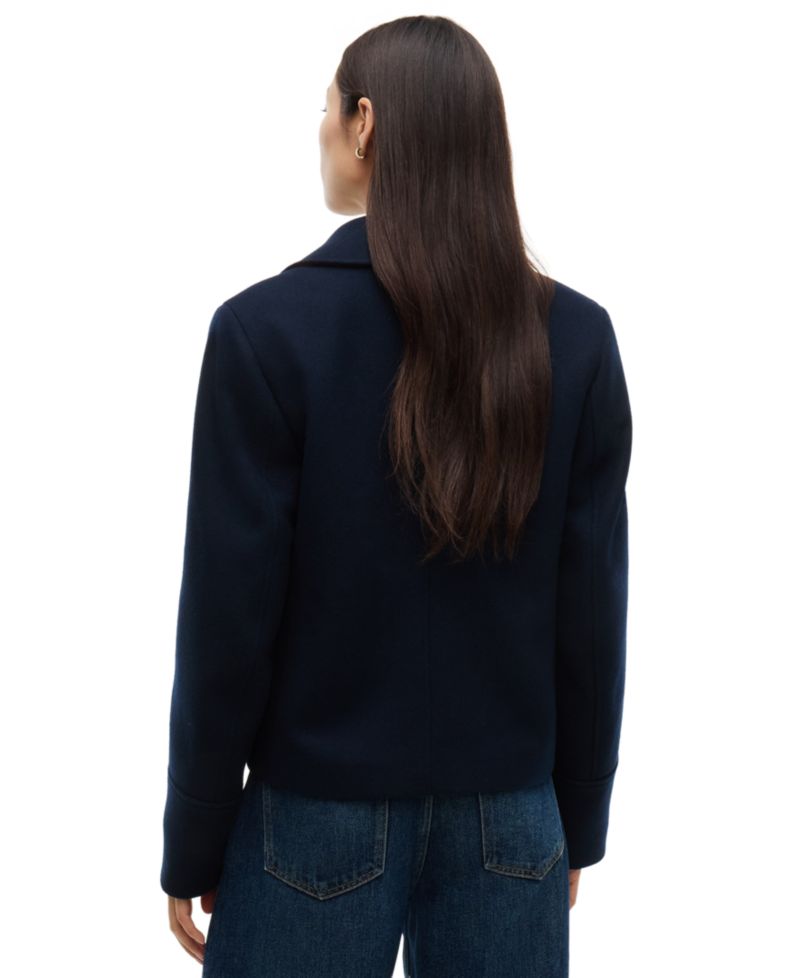 Women's American Icons Double-Breasted Wool-Blend Peacoat