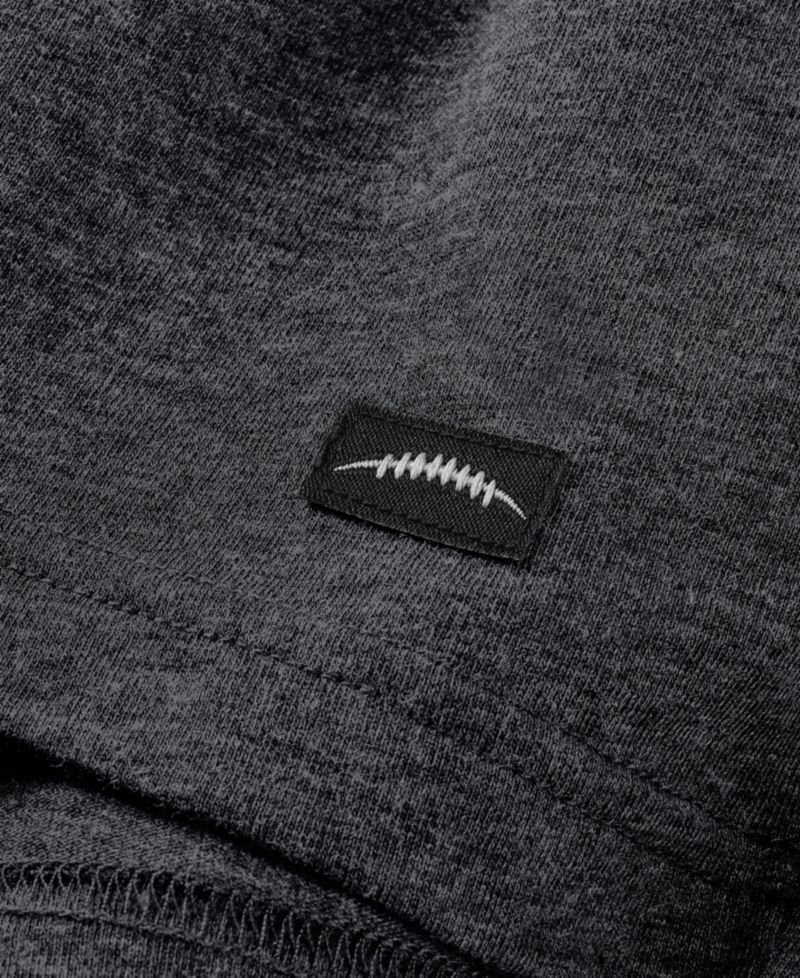 Men's Graphite New Orleans Saints Players Lounge Tri-Blend T-Shirt