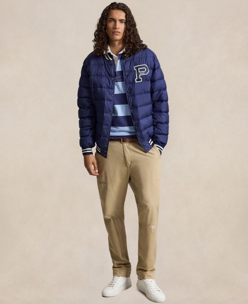 Men's Big & Tall The Iconic Striped Rugby Shirt