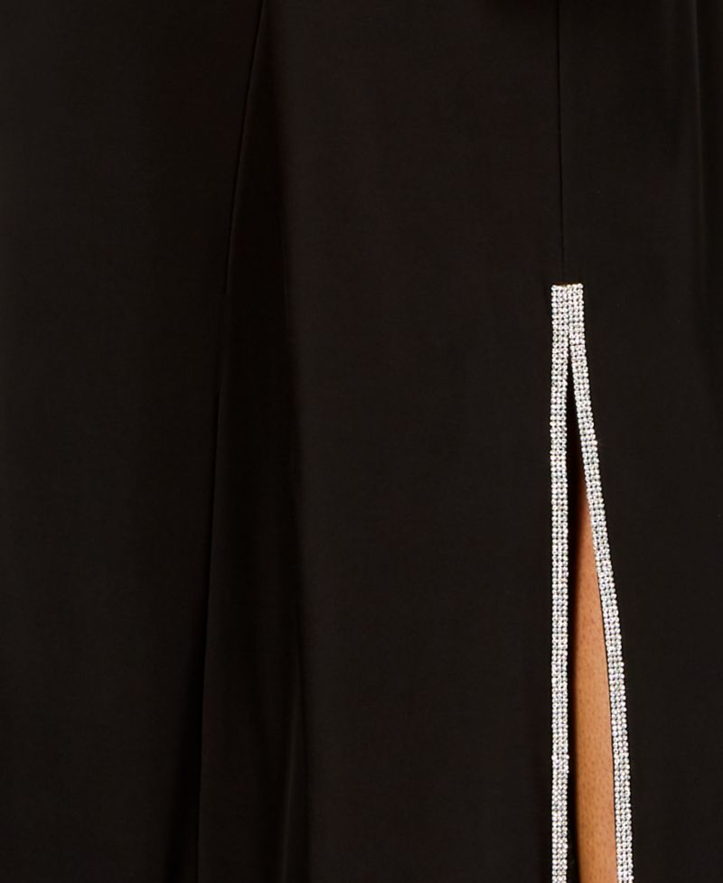Sequined Wide-Leg Pants, Regular