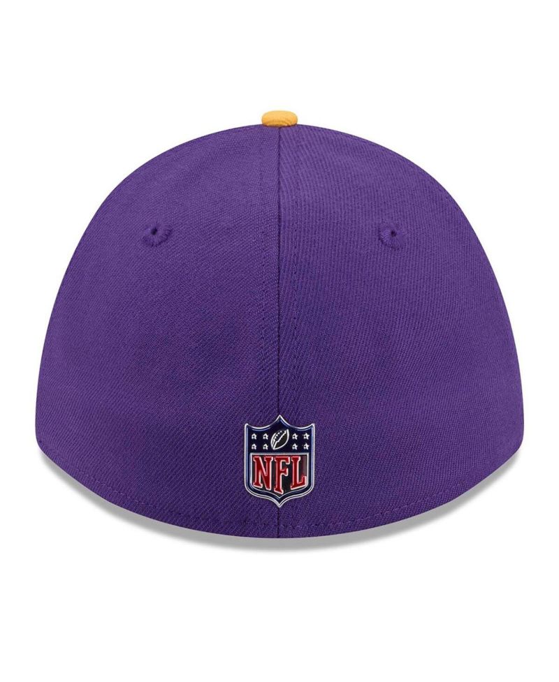 Men's Purple/Gold Minnesota Vikings 2026 NFL Draft 39THIRTY M-Crown Flex Hat