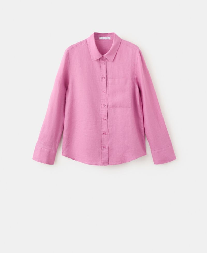 Women's Pocket Linen Shirt