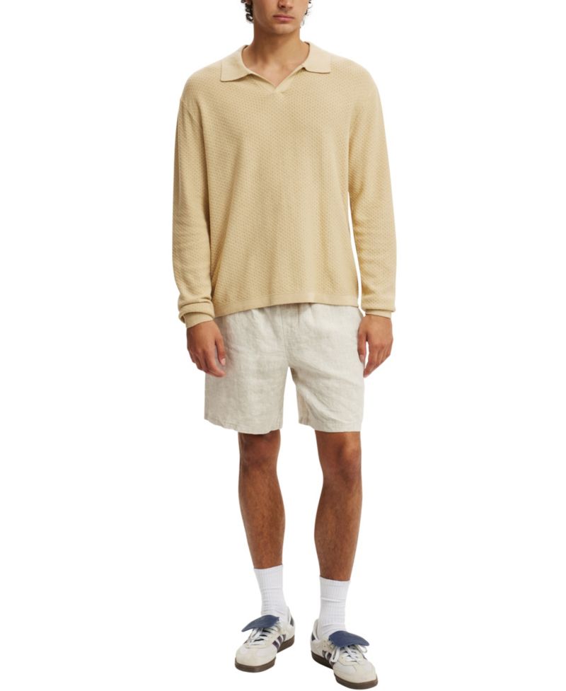 Men's Linen Easy Shorts