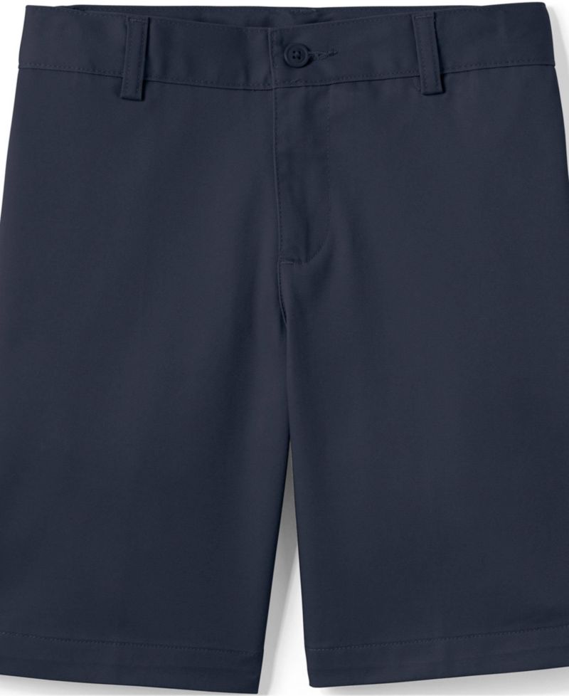 Big Boys Slim Plain Front Blend Chino Shorts