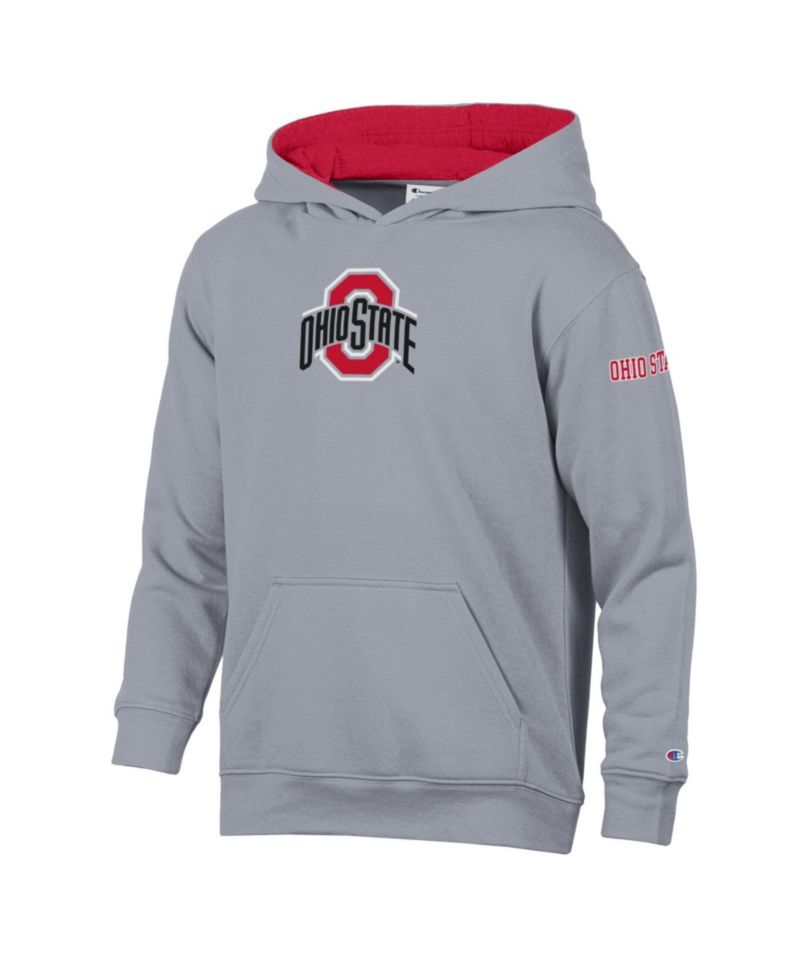 Boys' 4-20 Ohio State Buckeyes Volume Fleece Hoodie