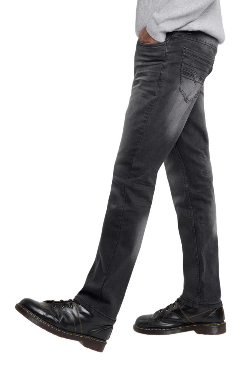 Men's Pieced Pockets Slim Fit Jeans