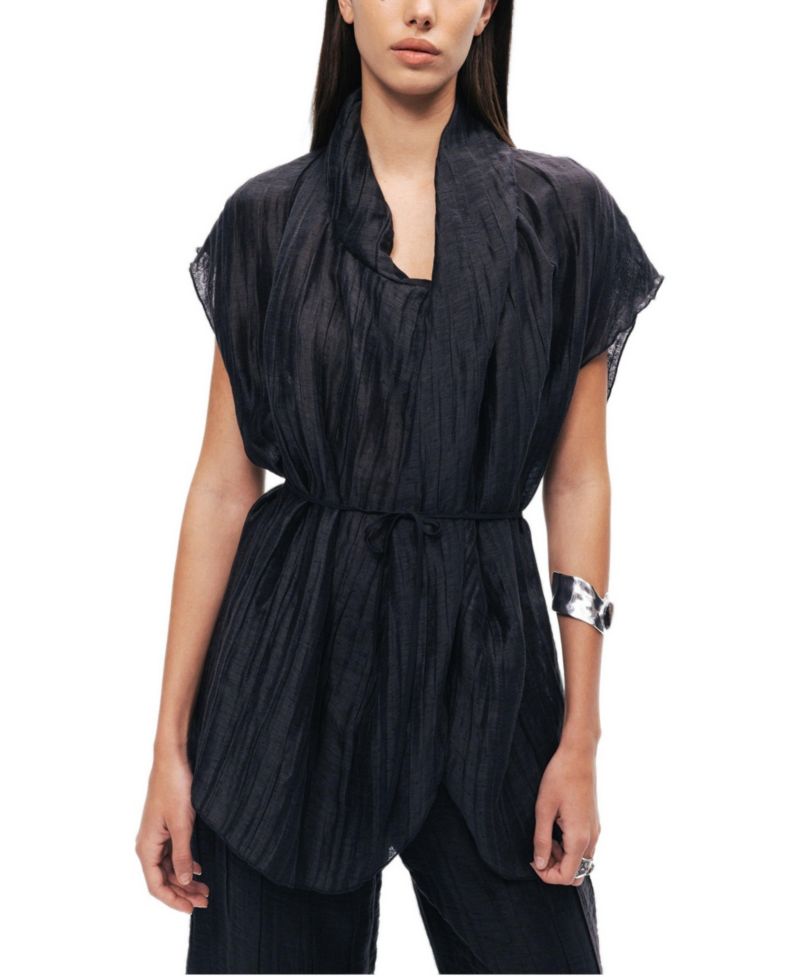 Women's Belted Vest
