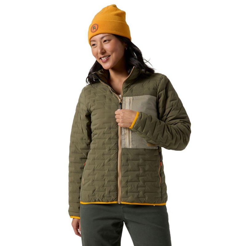 Women's Peale Primaloft Stitch-Free Baffle Stretch Jacket Synthetic Insulation Jackets