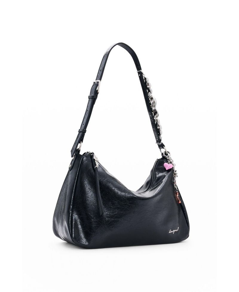 Women's Square faux leather bag