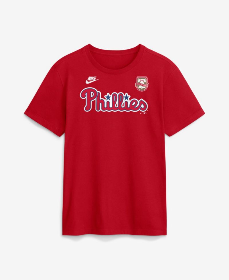 Men's Chase Utley Red Philadelphia Phillies Wall of Fame Name & Number T-Shirt